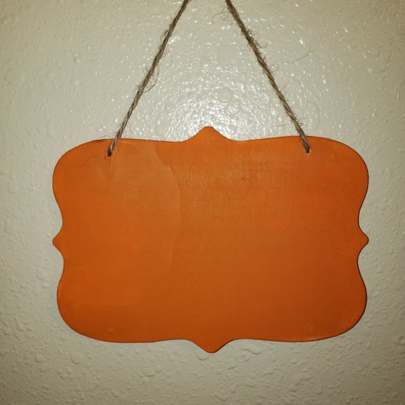 8" x 6" Pumpkin Patch Plaque - Picture 2 of 2